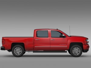chevrolet silverado ltz z71 crew cab gmtk2 st b Modelo 3D