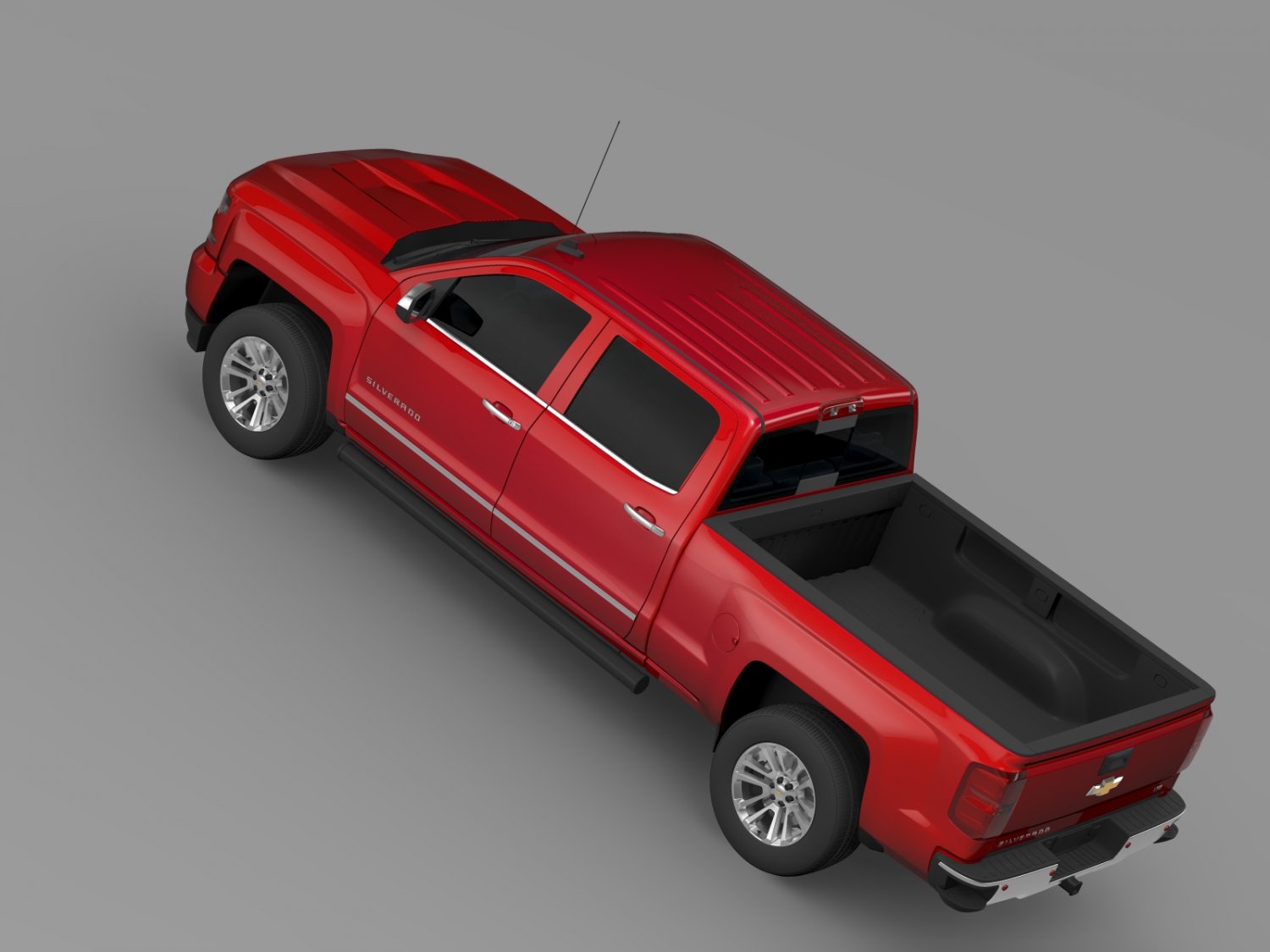 3d модель chevrolet