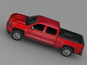 chevrolet silverado ltz z71 crew cab gmtk2 st b Modelo 3D