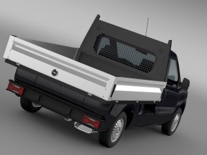 opel combo tipper 2015 3D 모델