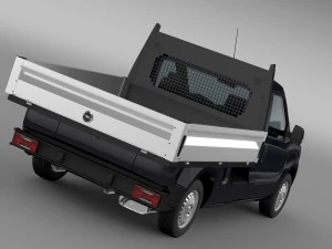 opel combo tipper 2015 3D Model