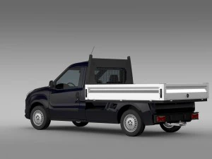 opel combo tipper 2015 3D Model