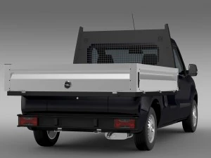 opel combo tipper 2015 3D Model