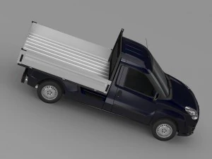 opel combo tipper 2015 3D Model