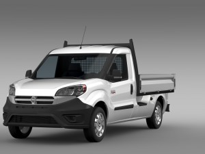 ram promaster city tipper 2016 Modelo 3D