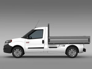 ram promaster city tipper 2016 3D Model