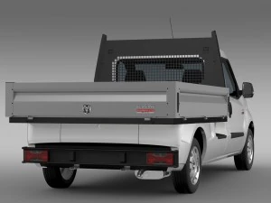 ram promaster city tipper 2016 3D Model