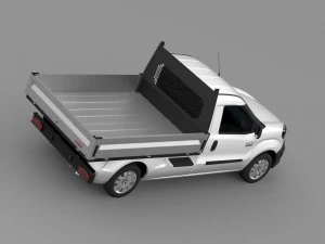 ram promaster city tipper 2016 3D Model