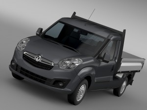 vauxhall combo tipper 2015 3D मॉडल