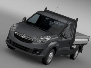 Opel Combo ribaltabile del 2015 Modello 3D