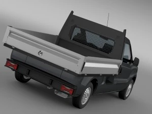 vauxhall combo tipper 2015 3D Model