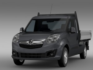 vauxhall combo tipper 2015 Model 3D