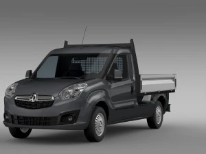 vauxhall combo tipper 2015 3D Model