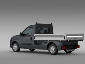 vauxhall combo tipper 2015 3D Model