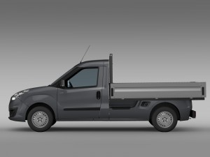vauxhall combo tipper 2015 Model 3D