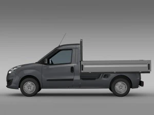 vauxhall combo tipper 2015 3D Model