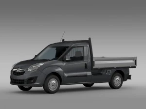 vauxhall combo tipper 2015 3D Model