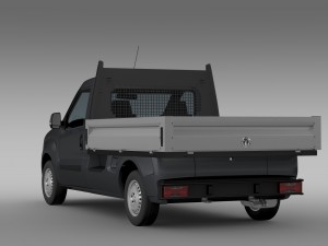 vauxhall combo tipper 2015 Model 3D