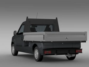 vauxhall combo tipper 2015 3D Model