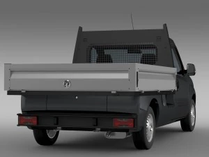 vauxhall combo tipper 2015 3D Model