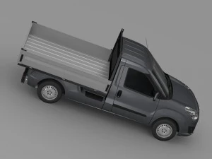 vauxhall combo tipper 2015 3D Model