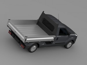 vauxhall combo tipper 2015 Model 3D