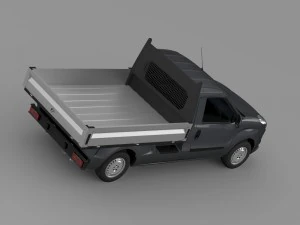 vauxhall combo tipper 2015 3D Model