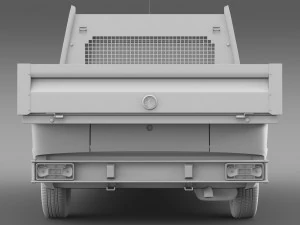 vauxhall combo tipper 2015 3D Model