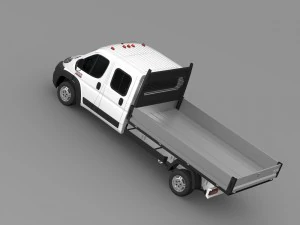 ram promaster cargo crew cab truck 2015 3D Model