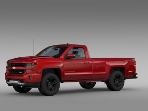 chevrolet silverado lt z71 regular cab gmtk2 long 3D Model
