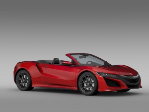 acura nsx cabriolet 2017 3D Model