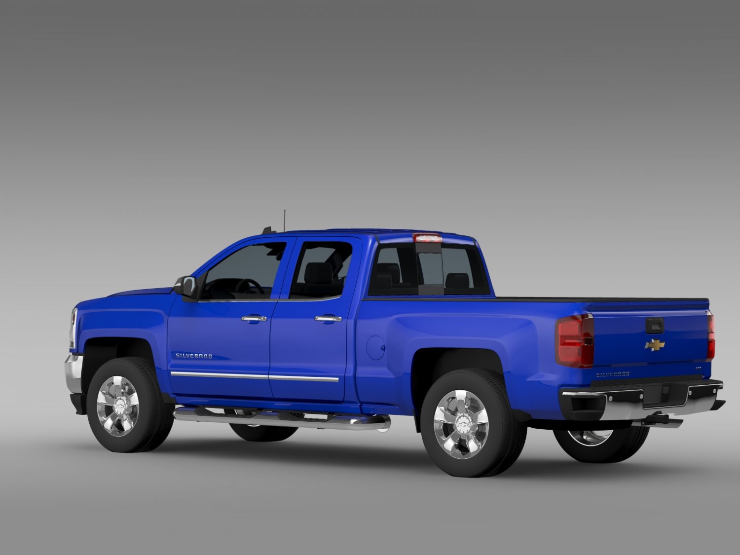 3d модель chevrolet