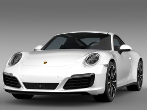 porsche 911 carrera 4s coupe 991 2016 Modelo 3D