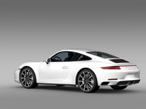 porsche 911 carrera 4s coupe 991 2016 Modelo 3D