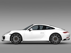 porsche 911 carrera 4s coupe 991 2016 Modelo 3D