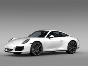 porsche 911 carrera 4s coupe 991 2016 Modelo 3D