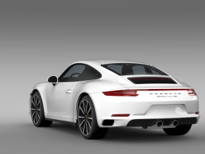 porsche 911 carrera 4s coupe 991 2016 Modelo 3D