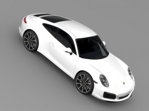 porsche 911 carrera 4s coupe 991 2016 Modelo 3D