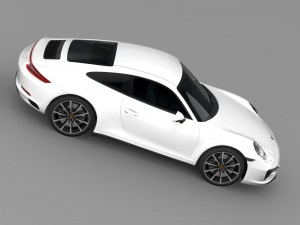 porsche 911 carrera 4s coupe 991 2016 Modelo 3D