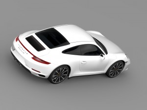 porsche 911 carrera 4s coupe 991 2016 Modelo 3D