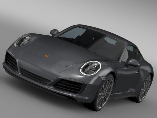 porsche 911 carrera coupe 991 2016 Modello 3D .c4d .max .obj .3ds .fbx .stl .blend 