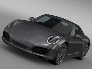 porsche 911 carrera cup&ecirc; 991 2016 Modelo 3D