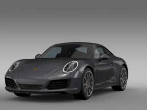 porsche 911 carrera coupe 991 2016 Modello 3D