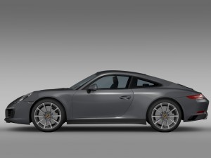 porsche 911 carrera coupe 991 2016 Modello 3D