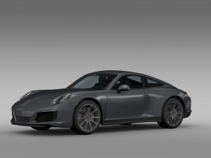 porsche 911 carrera coupe 991 2016 Modello 3D