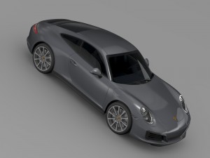 porsche 911 carrera coupe 991 2016 Modello 3D