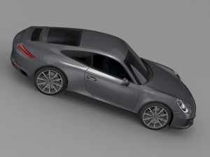 porsche 911 carrera coupe 991 2016 Modello 3D