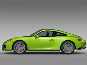 porsche 911 carrera s coupe 991 2016 3D Model