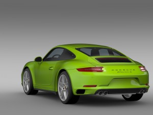 porsche 911 carrera s coupe 991 2016 3D Model