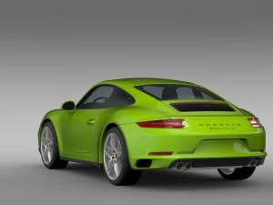 porsche 911 carrera s coupe 991 2016 3D Model